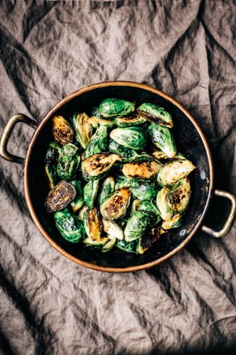 Hoison Glazed Brussels sprouts