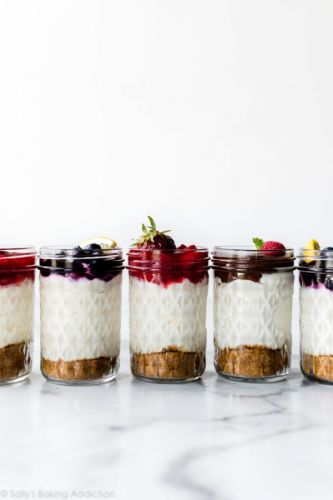 No-Bake Cheesecake Jars