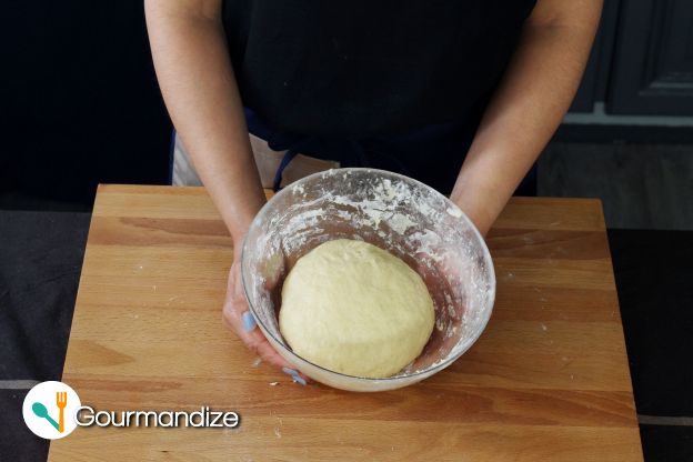 Preparing the dough