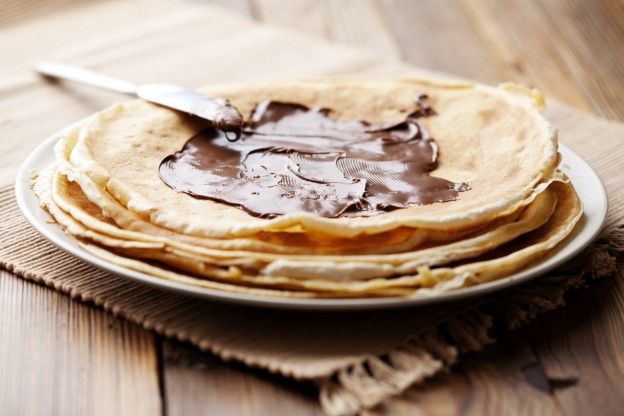 Chestnut flour crepes