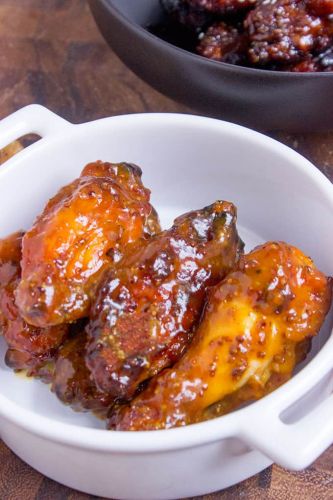 Honey Mustard BBQ Wings