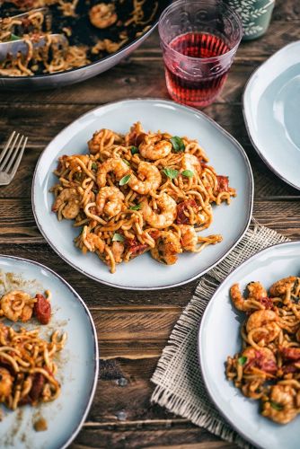 cHILI pRAWN nOODLES