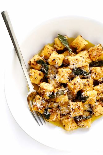 Gnocchi with Lemony Sage Brown Butter Sauce