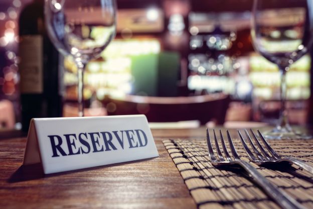 Don't lie about making a reservation