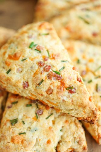 Ham and Cheese Scones