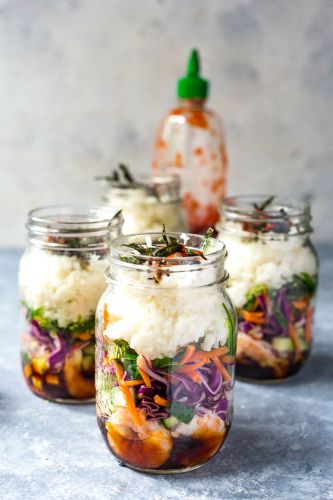 Dynamite Shrimp Sushi Jars