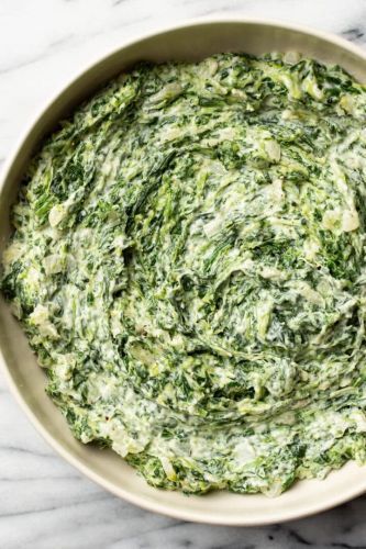 The Best Creamed Spinach