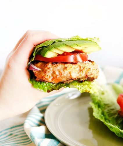 Moroccan Chicken Burgers