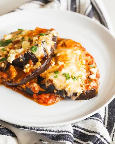 Skillet Eggplant Marinara