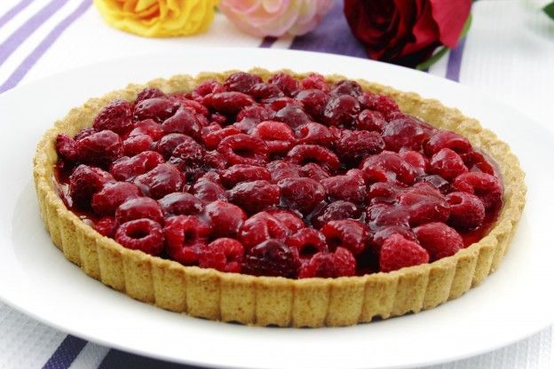 Raspberry tart