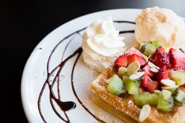 Dessert waffles