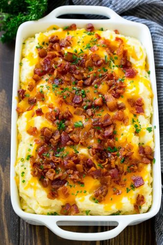 Loaded Mashed Potato Casserole