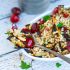 Grilled Eggplant Cherries and Couscous Salad