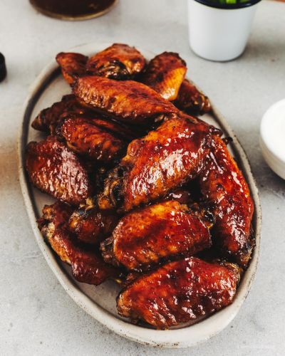 Bourbon Honey Char Siu Wings