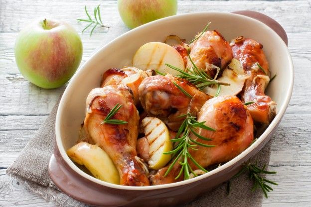 Apple chicken skillet