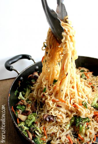 Ramen Vegetable Stir Fry