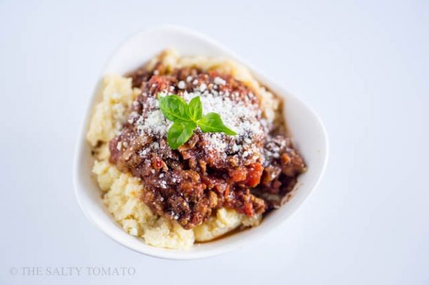 Easy Vegetarian Ragu And Polenta