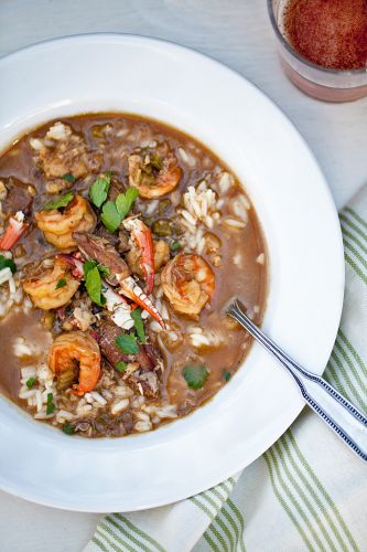 Seafood gumbo