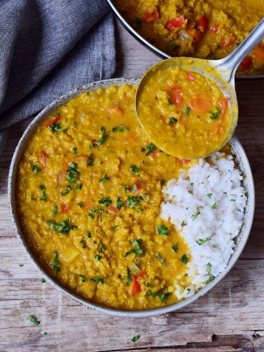 Easy Red Lentil Dahl