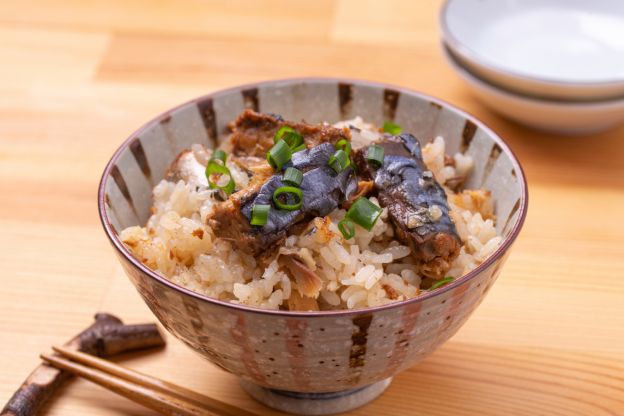 Japanese Canned Mackerel Rice