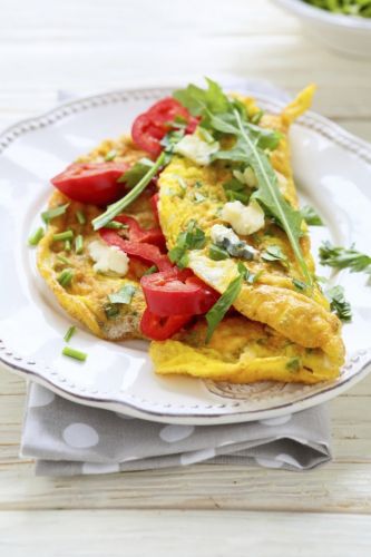 Vegetable omelet