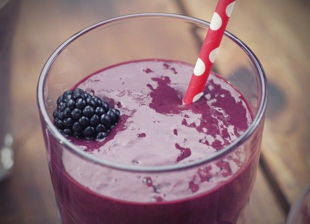 Blackberry smoothie