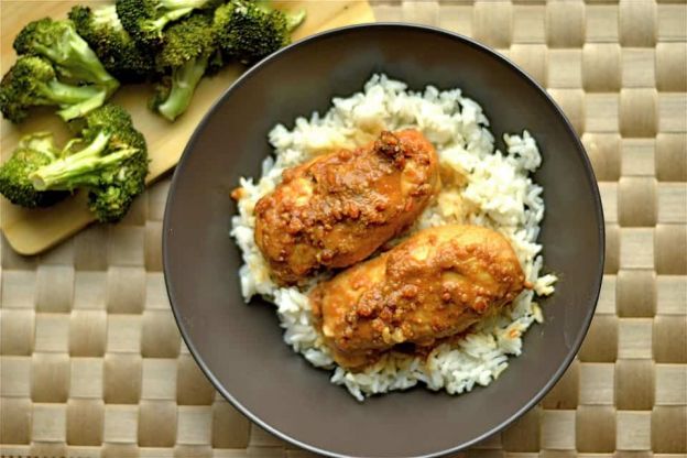 peanut butter chicken