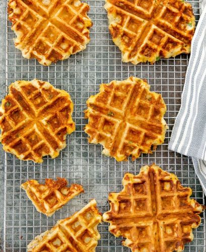 Mashed Potato Waffles