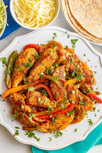 Easy Chicken Fajitas