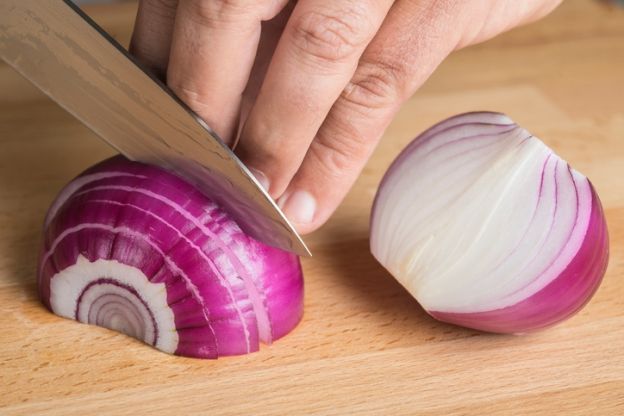 Raw onions