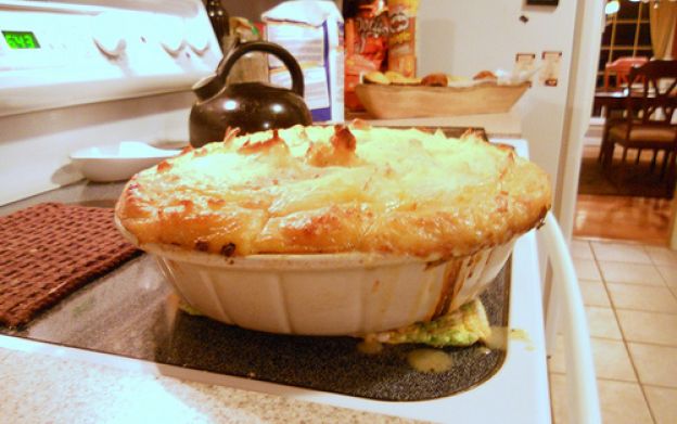 Shepherd’s Pie with Stuffing Crust