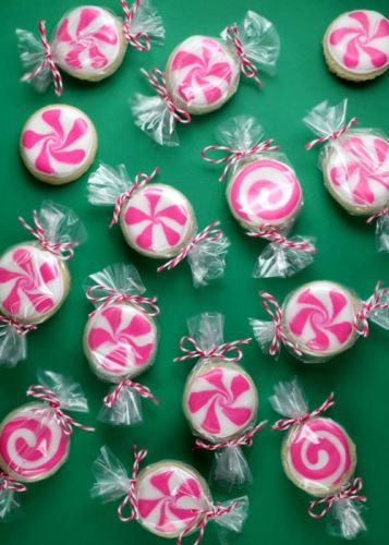 Peppermint Candy Sugar Cookies