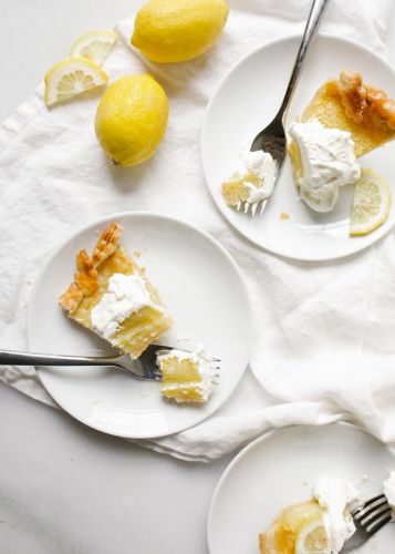 Lemon Olive Oil Pies