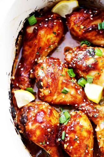 Crockpot Citrus-Soy Chicken Drumsticks