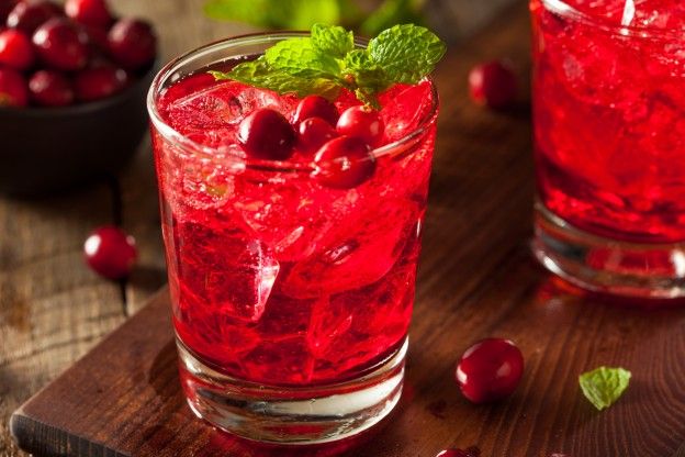 Cranberry vodka