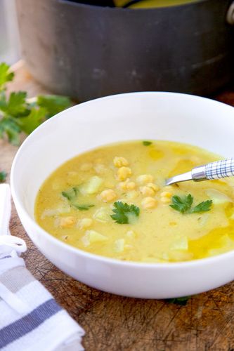 Chickpea, Turnip and Lemon Soup