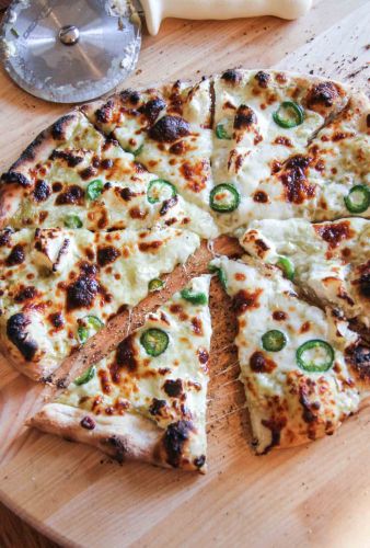 5-Ingredient Jalapeno Enchilada Pizza