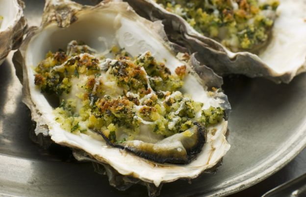 Oysters and shellfish