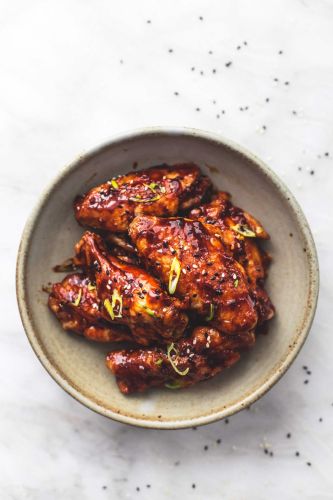 Spicy Korean BBQ Chicken Wings