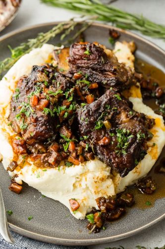 Oven Braised Short Ribs