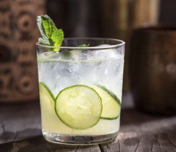 Honey Cucumber Mint Sangria