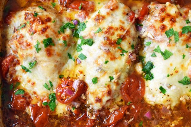 Baked Caprese Chicken