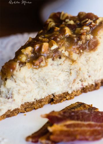 Maple Bacon Cheesecake