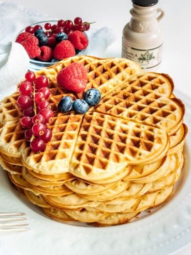 Easy Fluffy Waffles