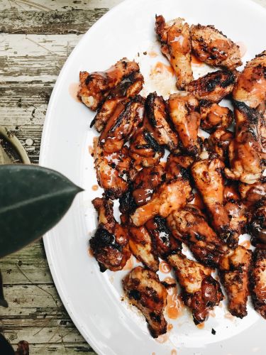 Grilled Buffalo Chicken Wings