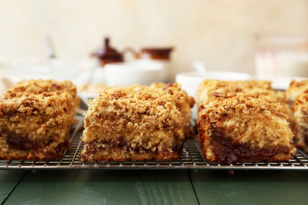 Peanut Butter and Jelly Coffee Cake