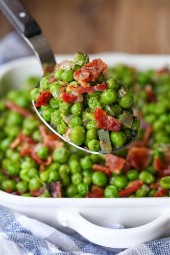 Peas and Bacon