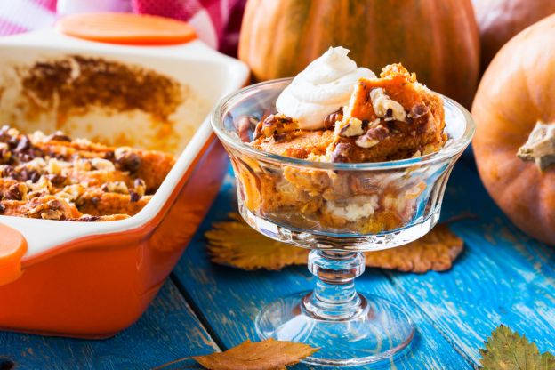 Pumpkin Bread Pudding