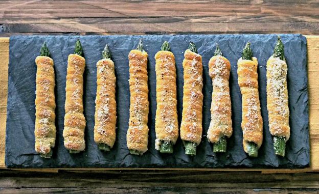 Crescent-Wrapped Asparagus