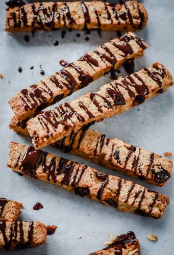 Chocolate Almond Biscotti